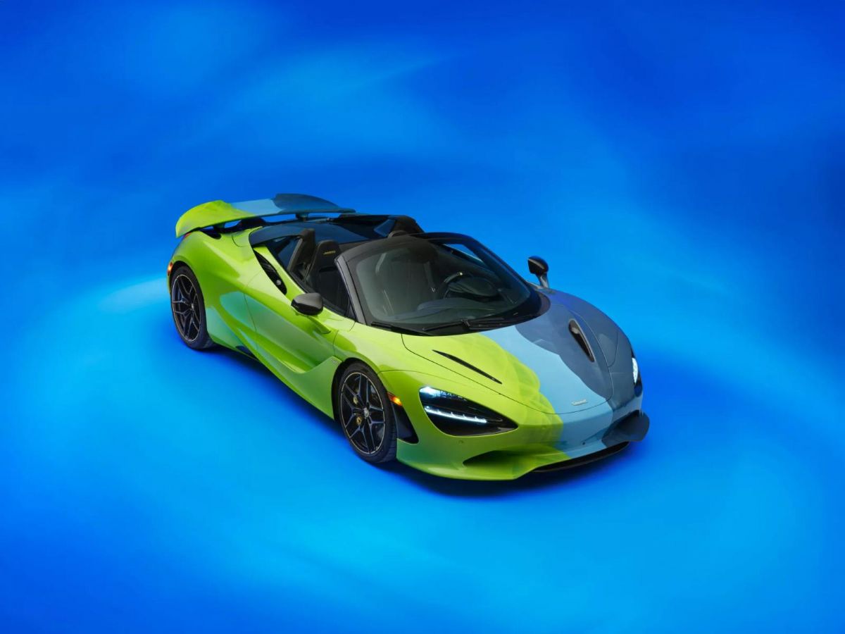 McLaren βάφεται από ζωγράφο αφηρημένης τέχνης & μπαίνει στην παραγωγή!